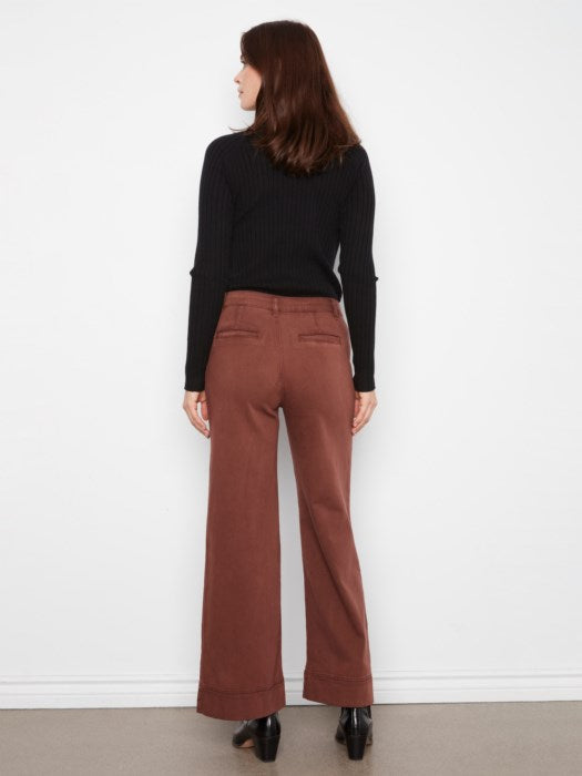 Aubrey Chocolate Twill Pants