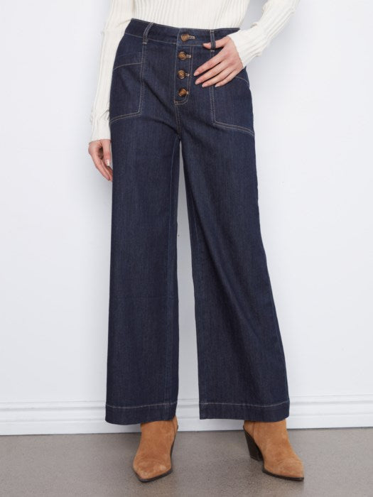 Finley Button Fly Denim Pants