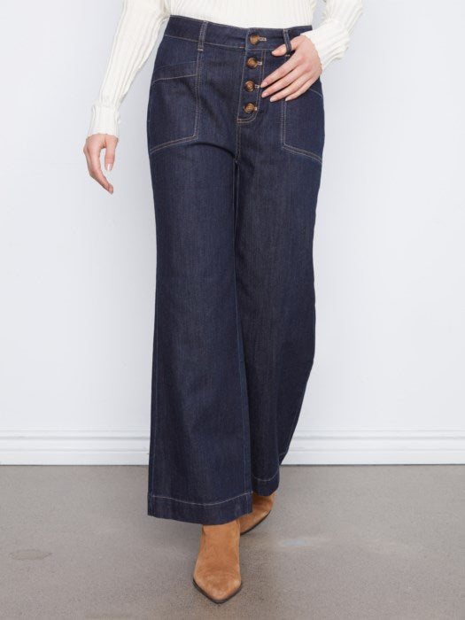 Finley Button Fly Denim Pants