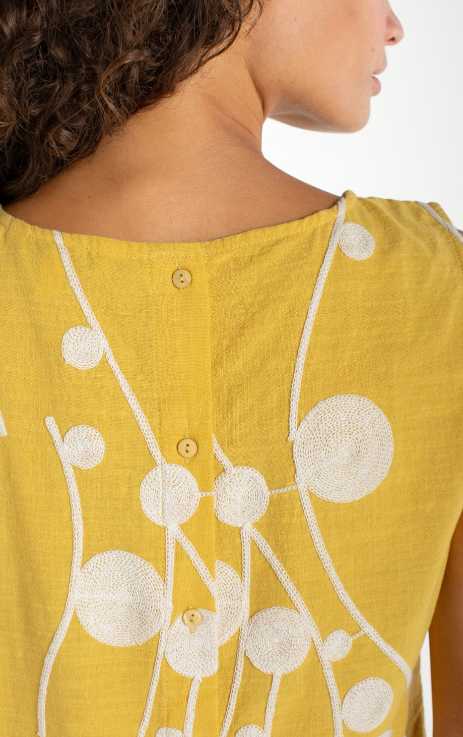 May Sleeveless Woven Blouse