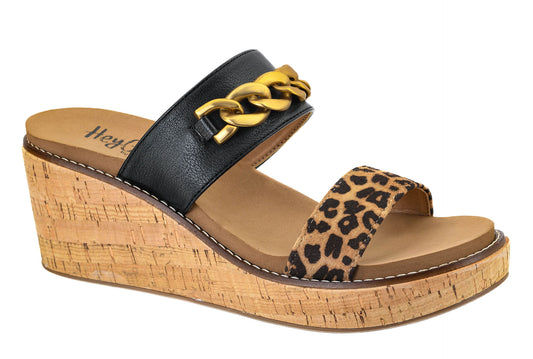 Nightcap Leopard Wedge