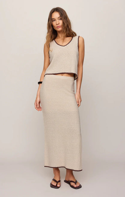 Yessenia Whipstitch Skirt