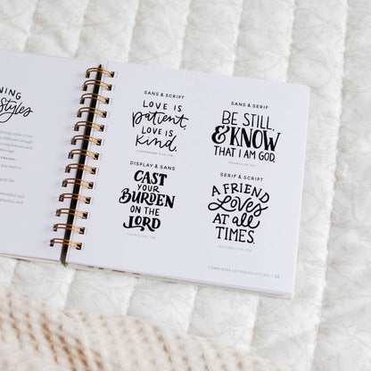 Daily Grace Scripture Lettering Workbook