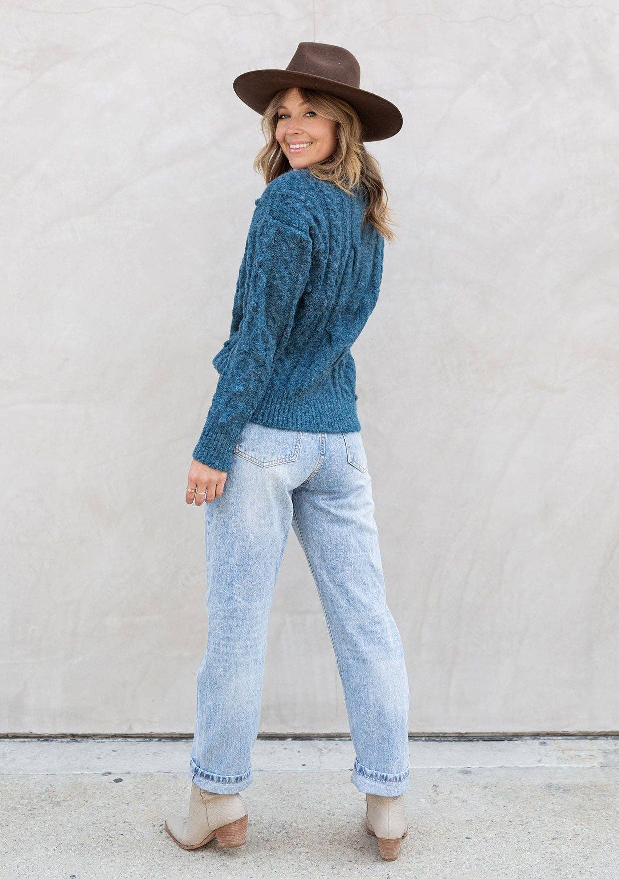Cable Knit Cozy Sweater