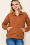 Quilted Pullover