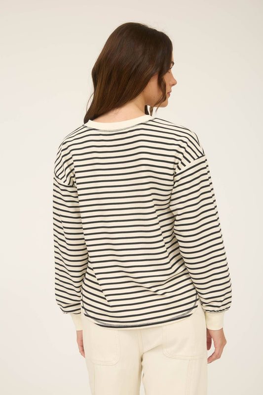 Henley Snap Top