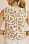 Detailed Crochet Tank