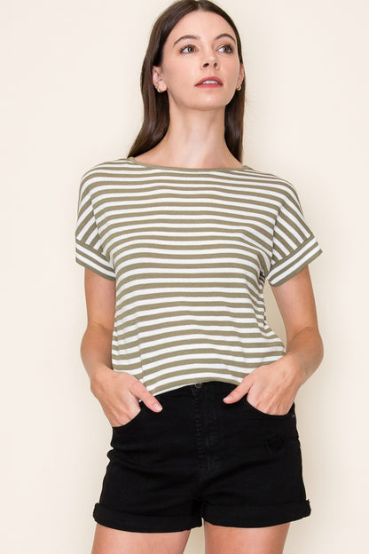 Saylor Striped Top