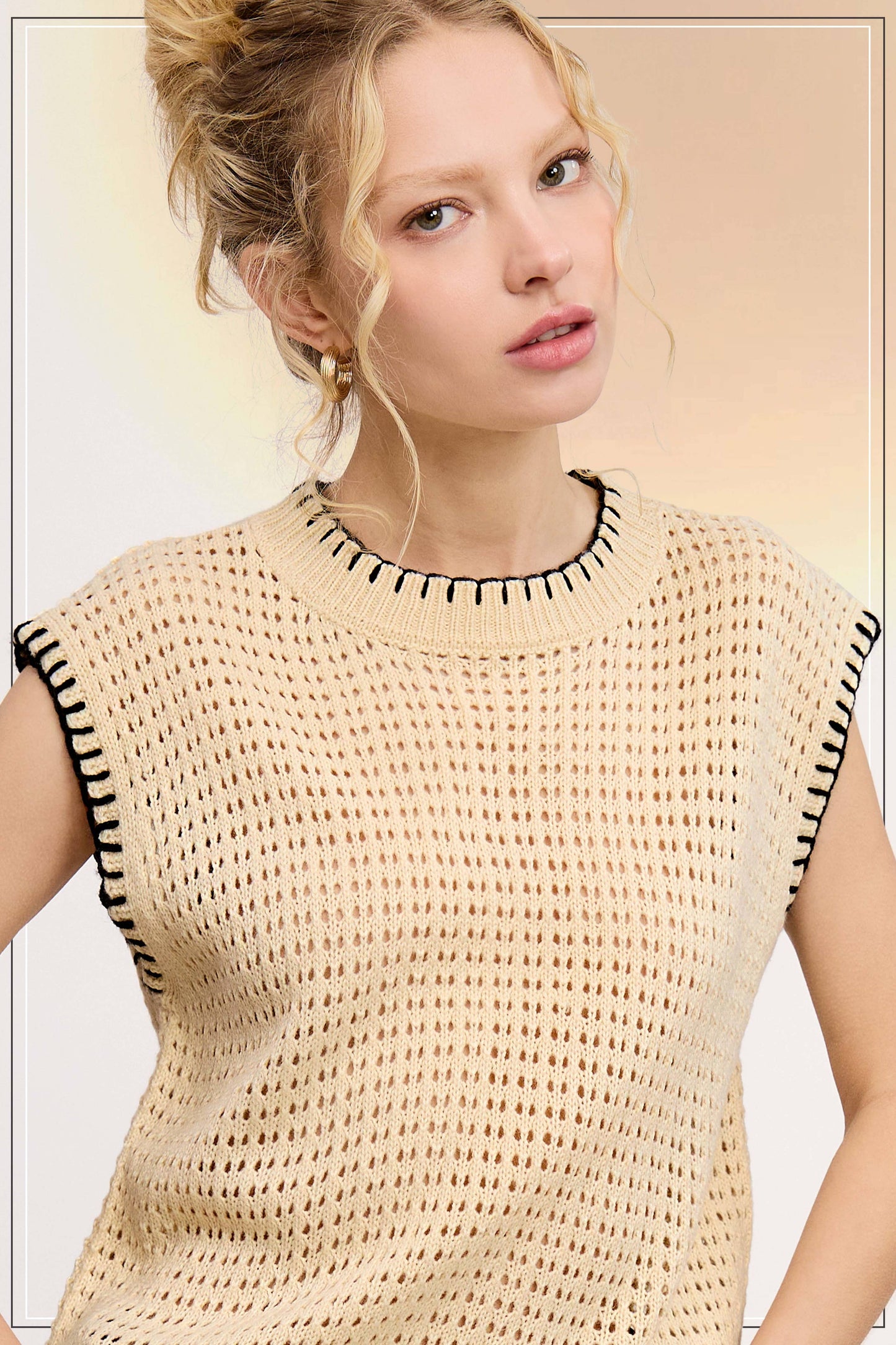 Crochet Stitching Tank