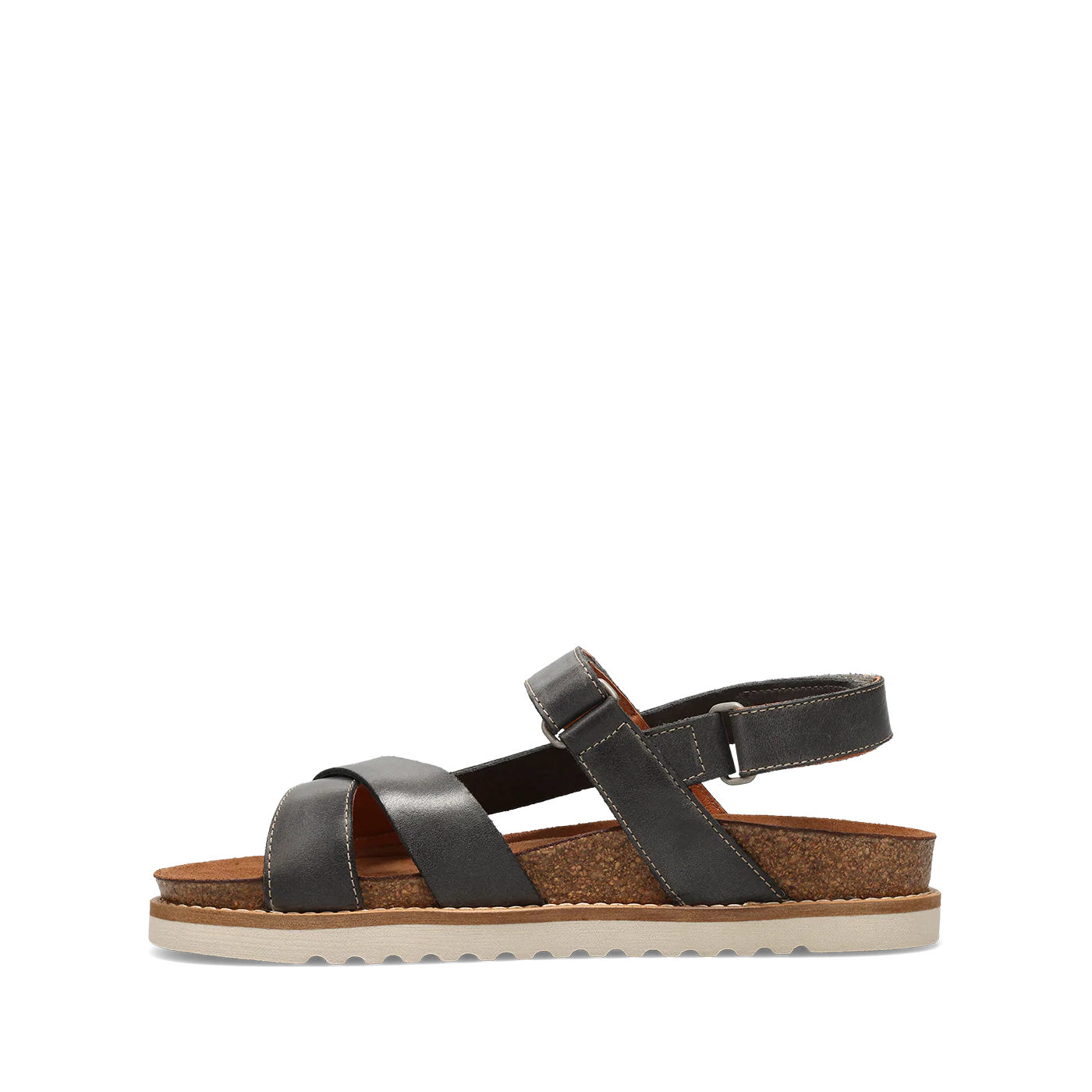 Sideways Sandal - Steel