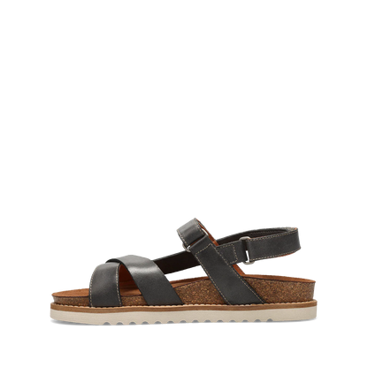 Sideways Sandal - Steel