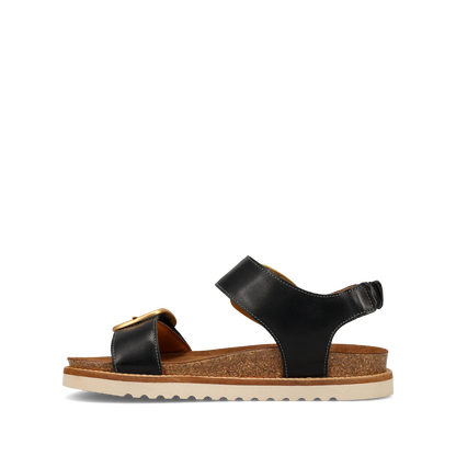 On the Double Sandal - Black