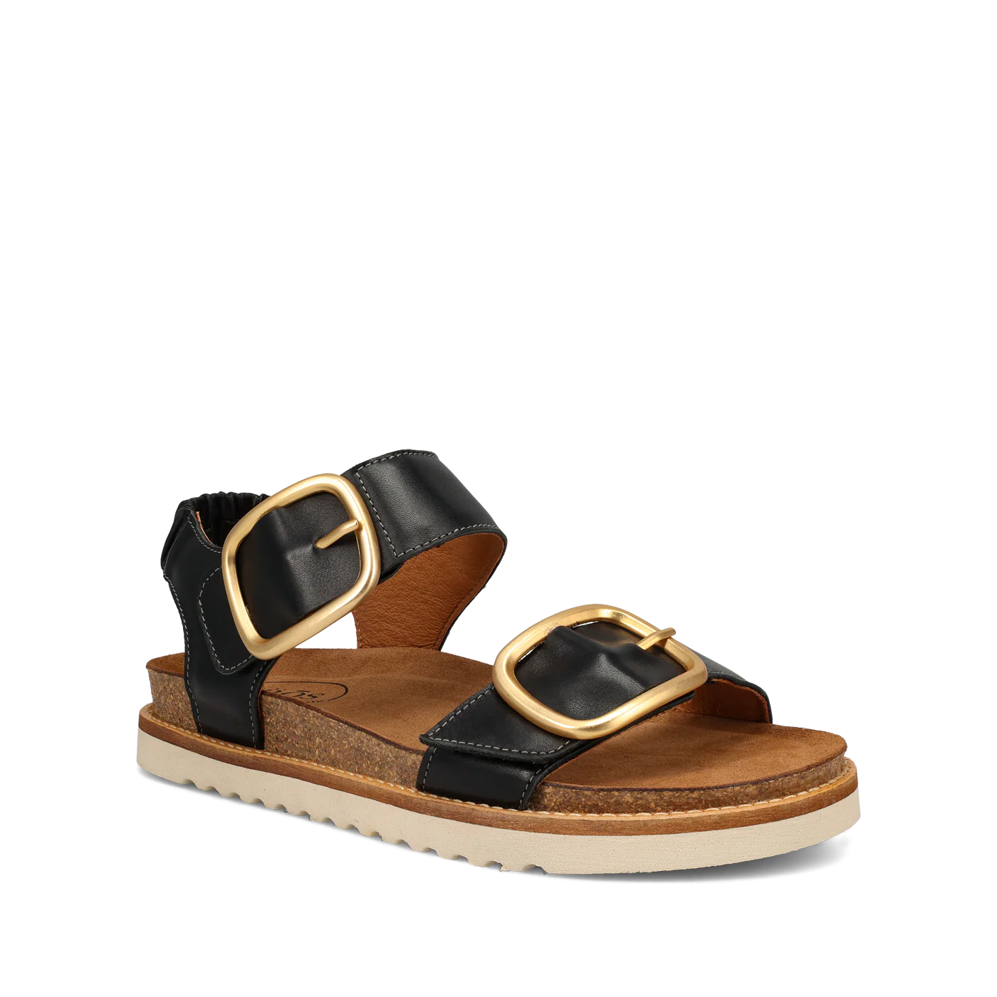 On the Double Sandal - Black
