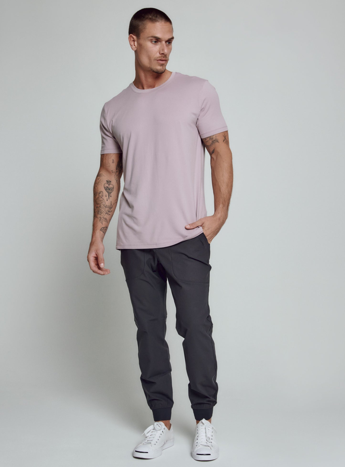 "Mens" Core Crew Neck Tee