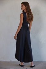 Open Back Wide Leg Jumpsuit