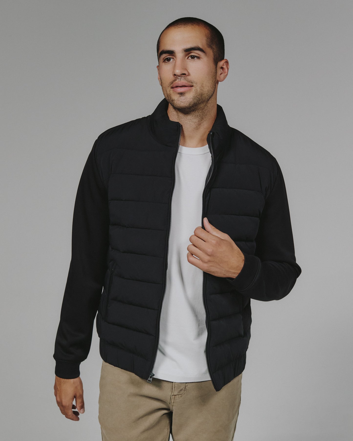 Rev Puffer Zip Jacket