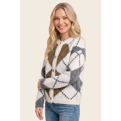 Argyle Cardigan