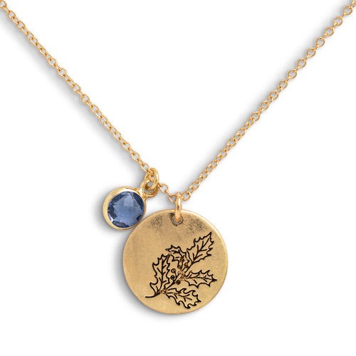 Birthstone Charm Necklace