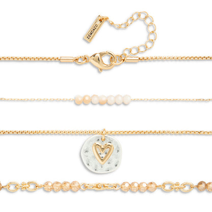 Beaded Love Necklace