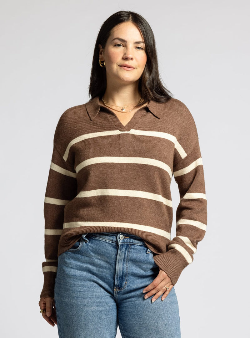 Veda Striped Sweater