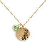 Birthstone Charm Necklace