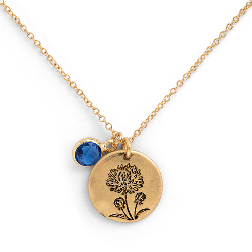 Birthstone Charm Necklace