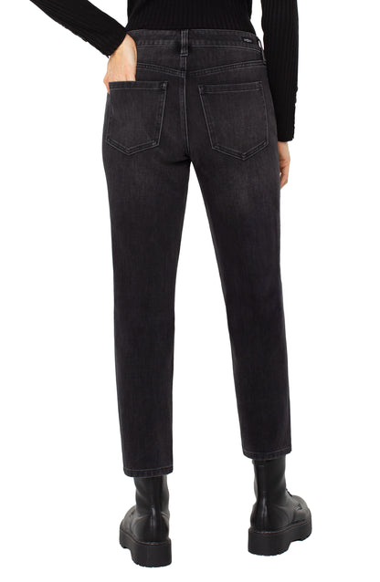 Liv Relaxed Black Denim