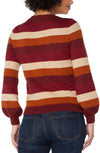 Longsleeve Striped Crew Neck Sweater