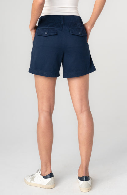 Pleated Trouser Short