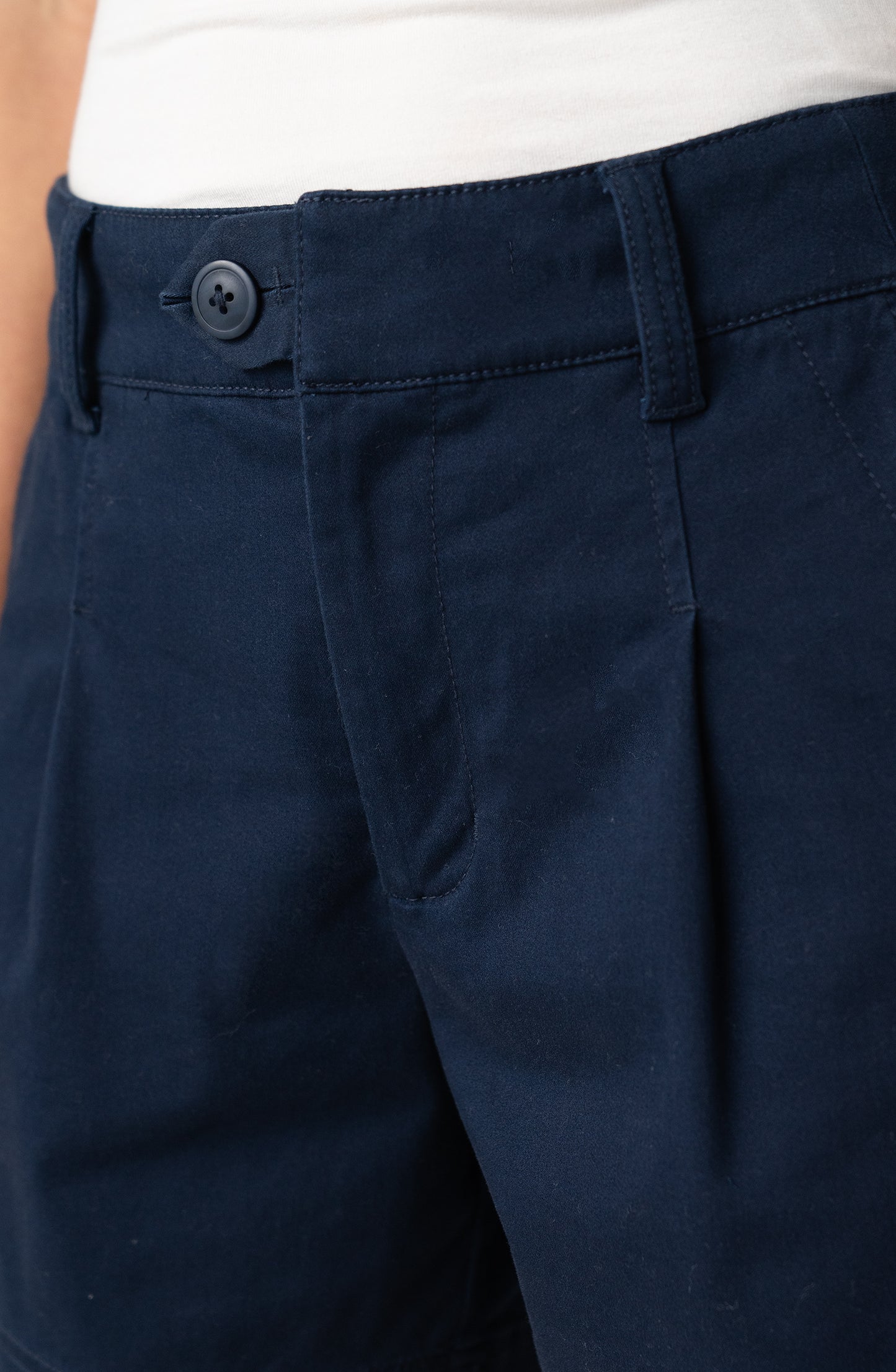 Pleated Trouser Short