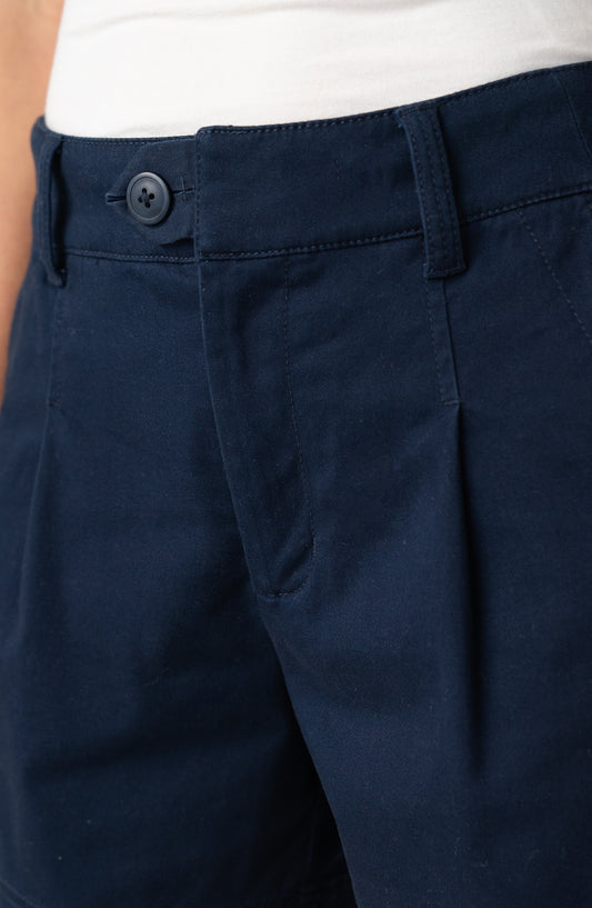 Pleated Trouser Short
