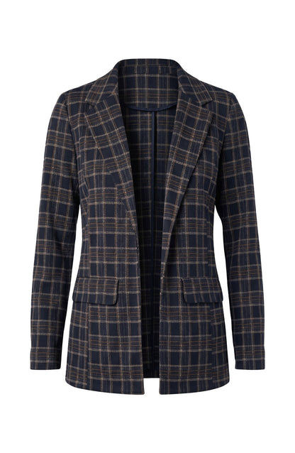 Jade Navy Boyfriend Blazer