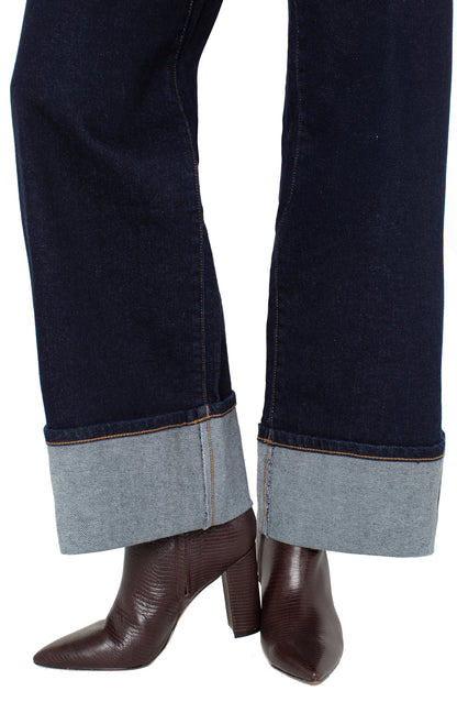 Morgan Cuffed Wide Leg