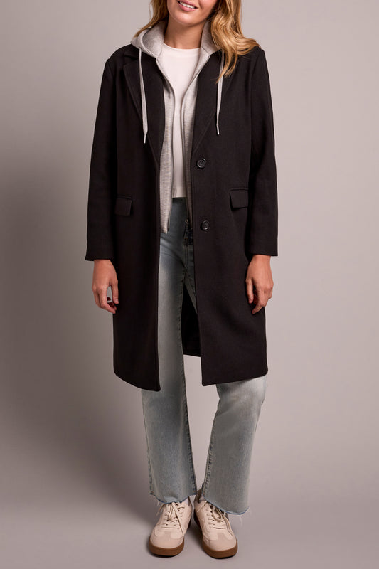 Ultra-Soft Brushed Knot Fooler Coat