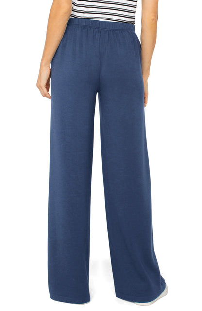 Pull On Wide Leg Trousers
