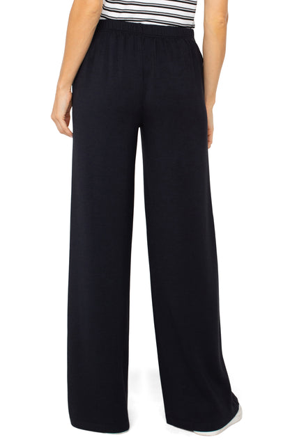 Pull On Wide Leg Trousers