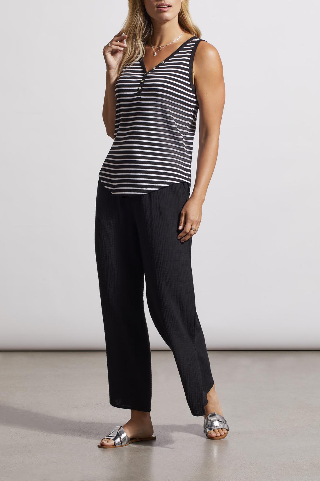 Pure Delight Striped Tank Top