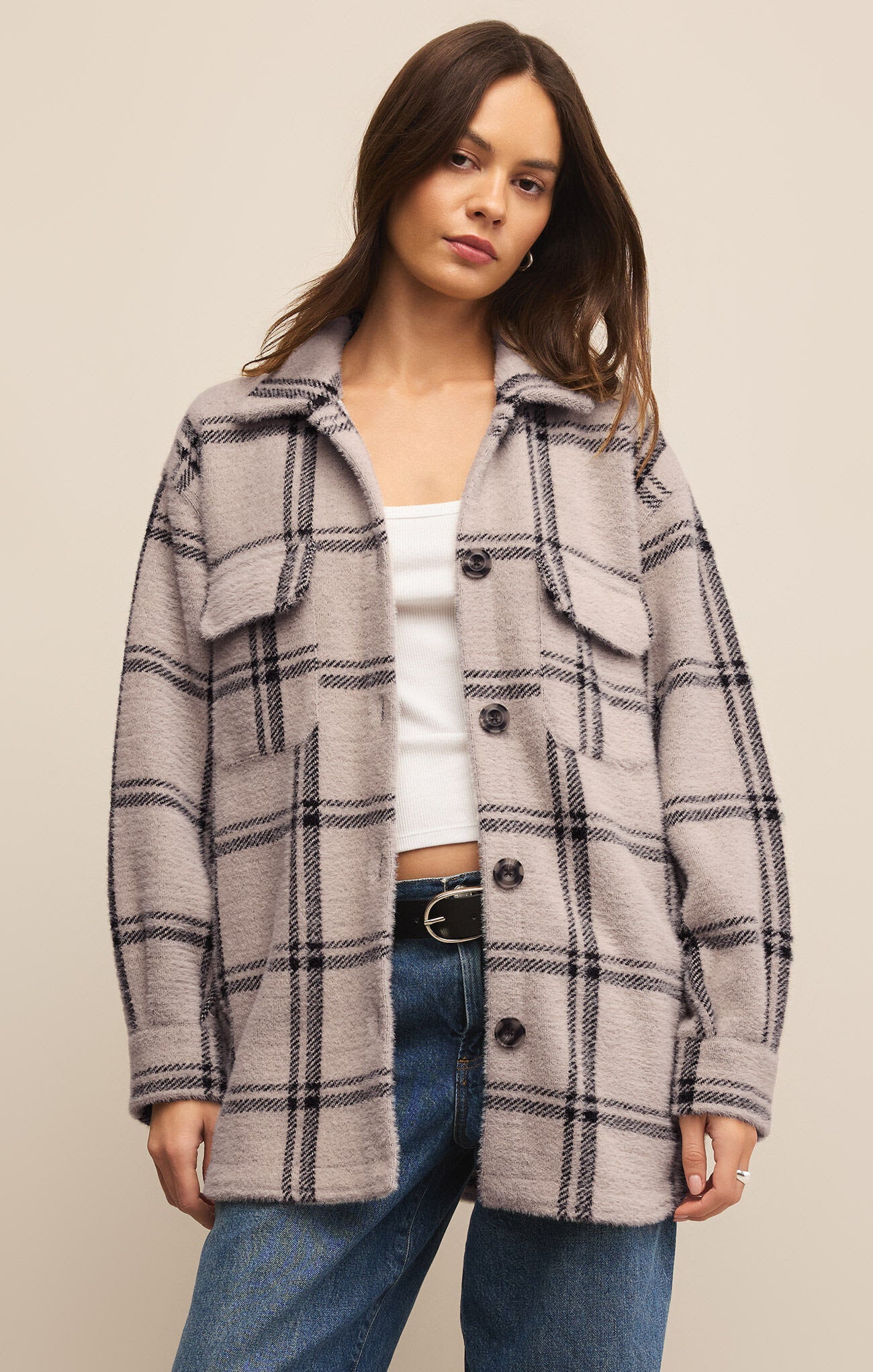 Plaid Tucker Jacket