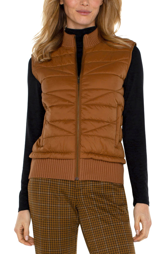 Quilted Sweater Vest - Clearance No Returns