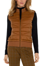 Quilted Sweater Vest