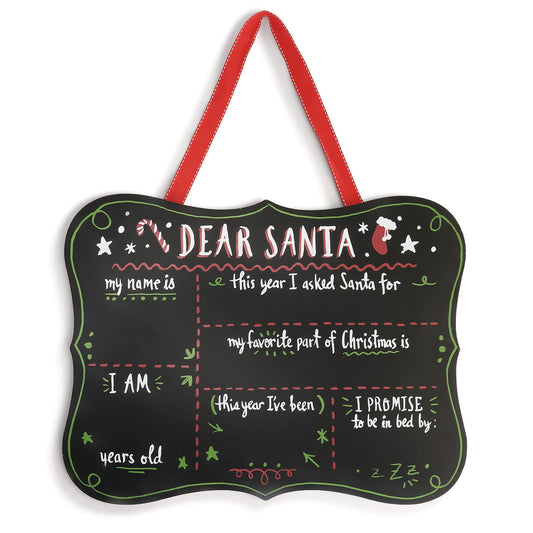 Dear Santa Chalkboard