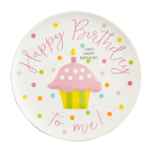 Singing Birthday Plate