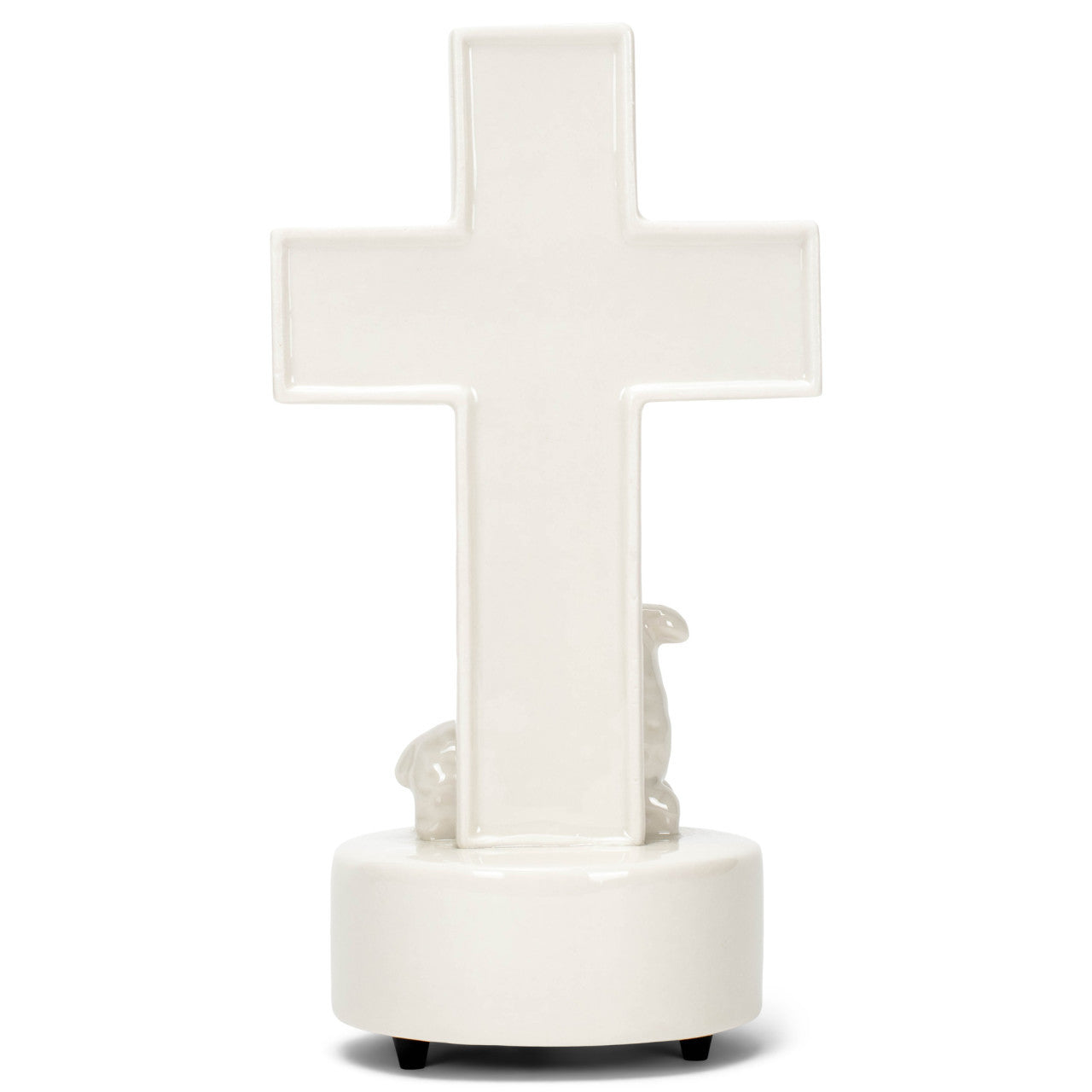 Jesus Loves Me Medallion Musical Cross