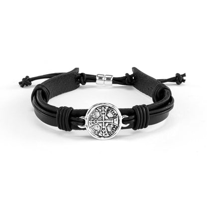 Mens Cross Bracelet