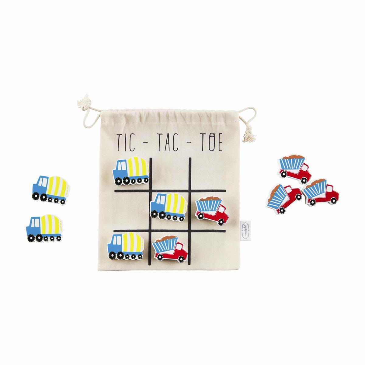 Wood Tic Tac Toe Truck Set