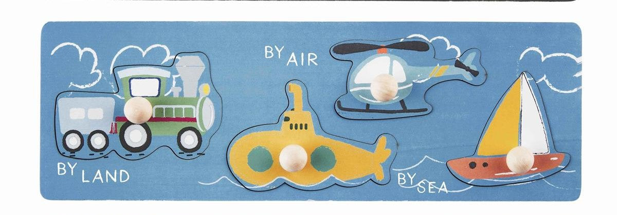 Land Air Sea Knob Puzzle