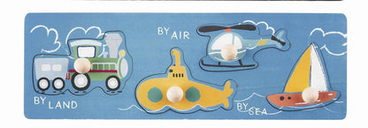 Land Air Sea Knob Puzzle