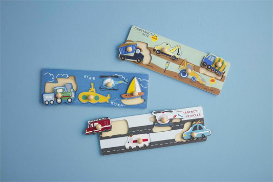 Land Air Sea Knob Puzzle