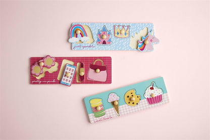 Dessert Knob Wood Puzzle