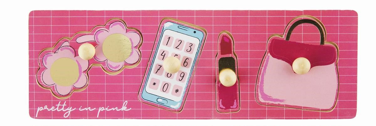 Purse Knob Wood Puzzle